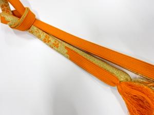 正絹　手組帯締め